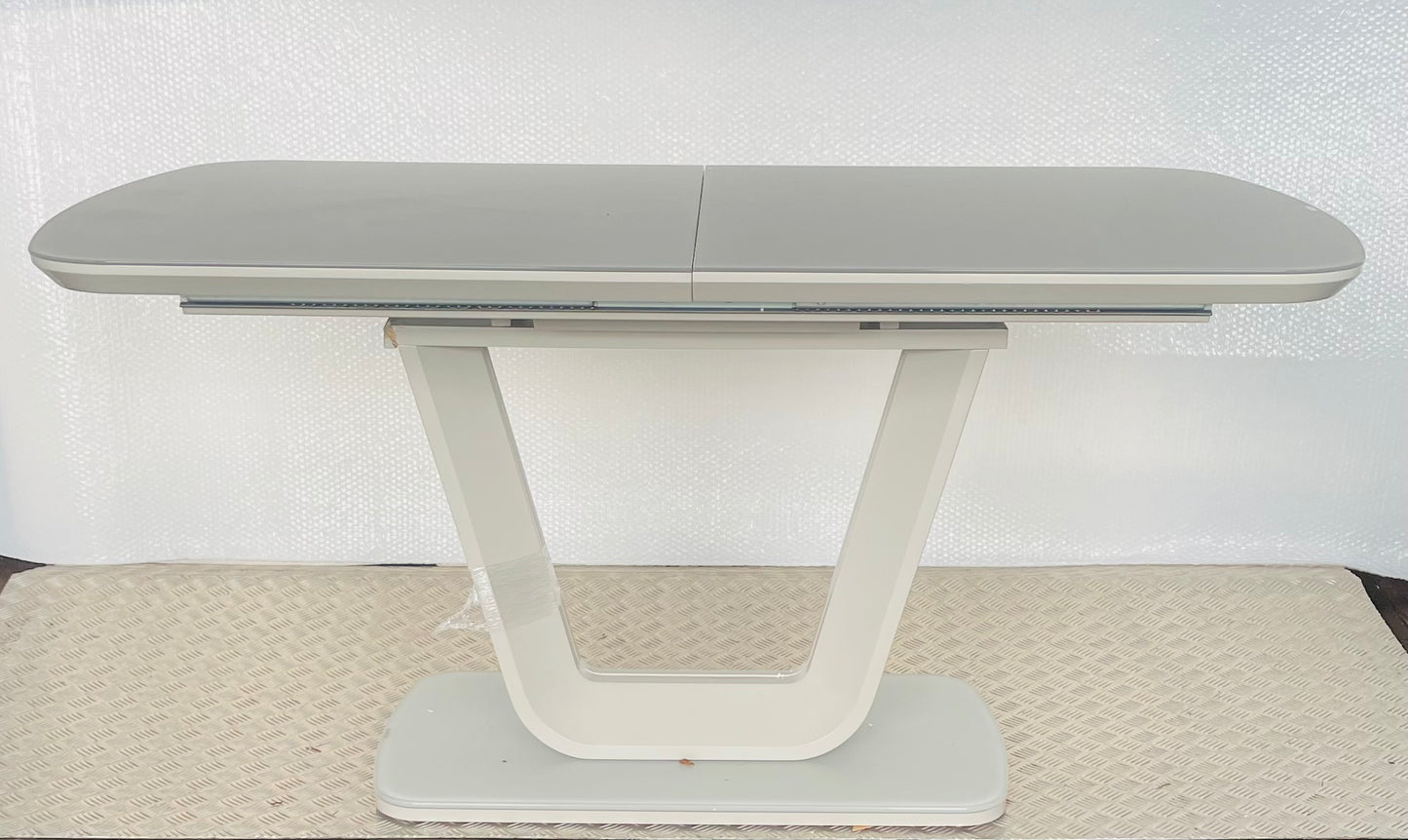 VIDA LIVING Lazzaro Dining Table Ext. Light Grey Matt 160-200cm