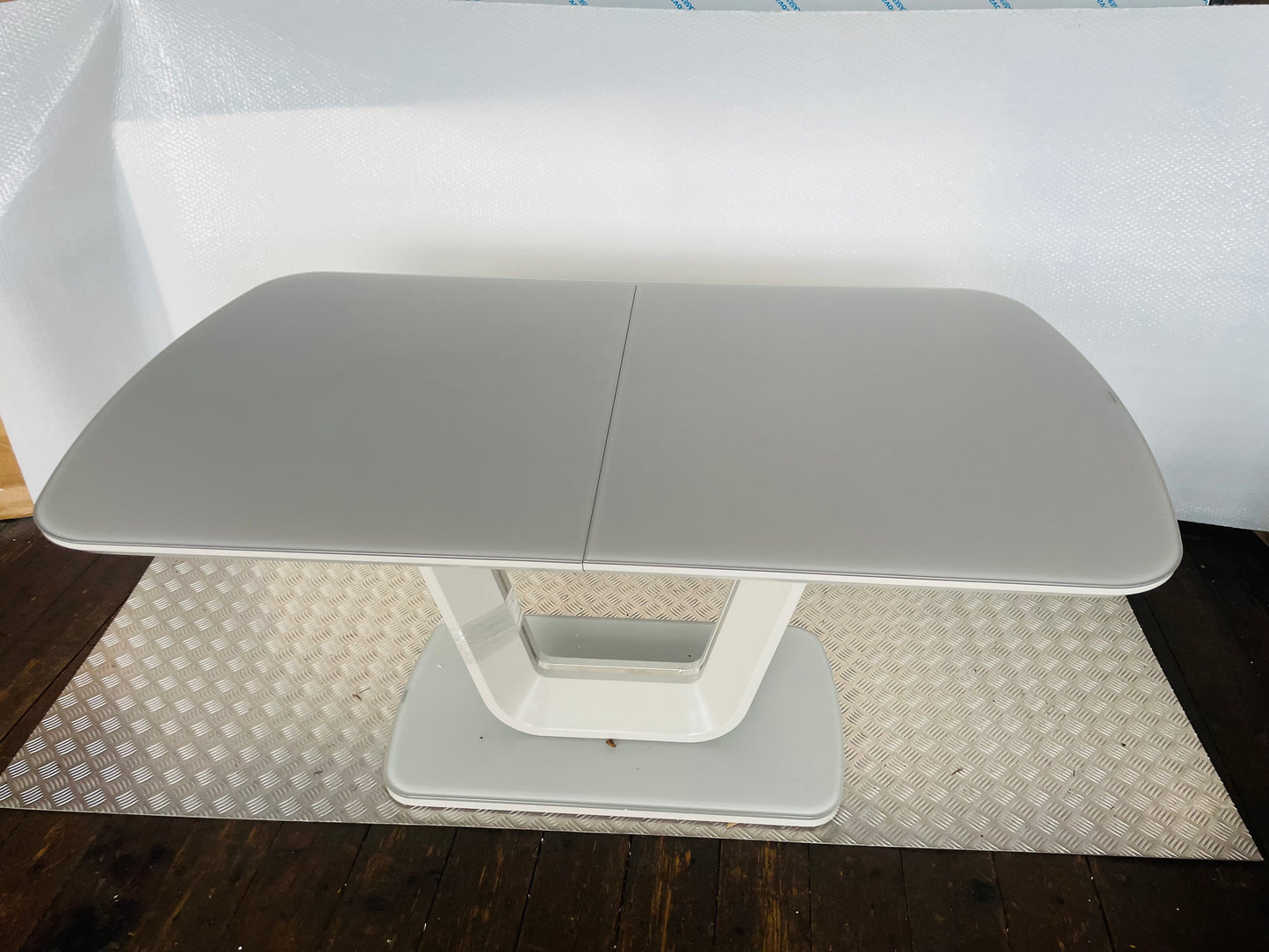 VIDA LIVING Lazzaro Dining Table Ext. Light Grey Matt 160-200cm