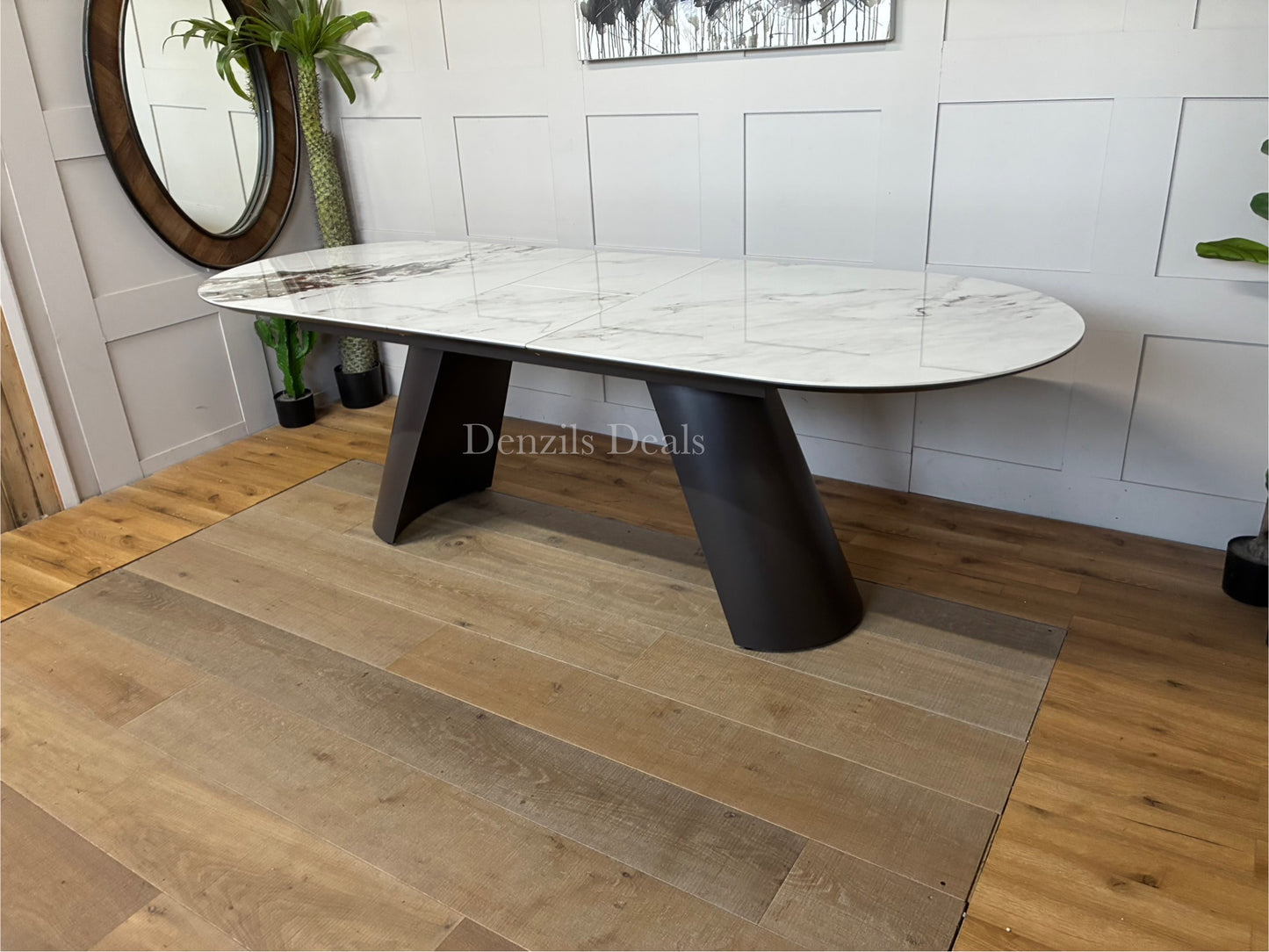 Lorea  Extending Dining Table By Dwell.  DFS RRP £999