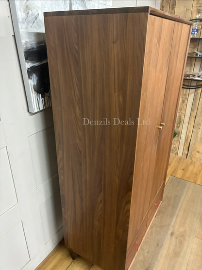 Fishe & Lilly WRIGHT WALNUT WARDROBE Rrp £1299