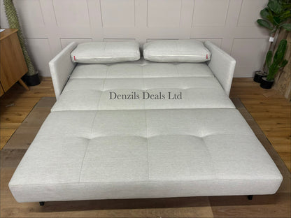 Innovation Living Cubed 160 Sofa Bed, Mixed Dance Natural 527 R3 Rrp £1799