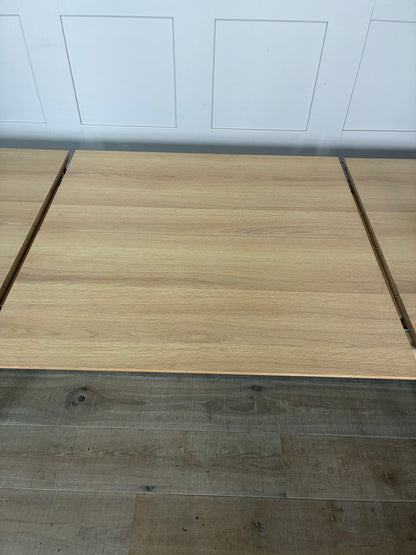 John Lewis Bari Extending Dining Table, Natural