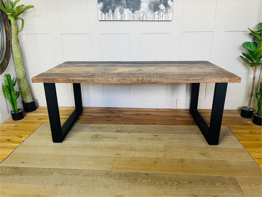 Java Sleeper Wood Rectangular 200cm Dining Table R22