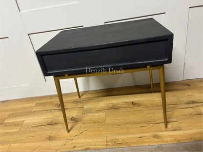 D.I. DESIGNS Greyshott Bedside Table Grey  Rrp £766 R16