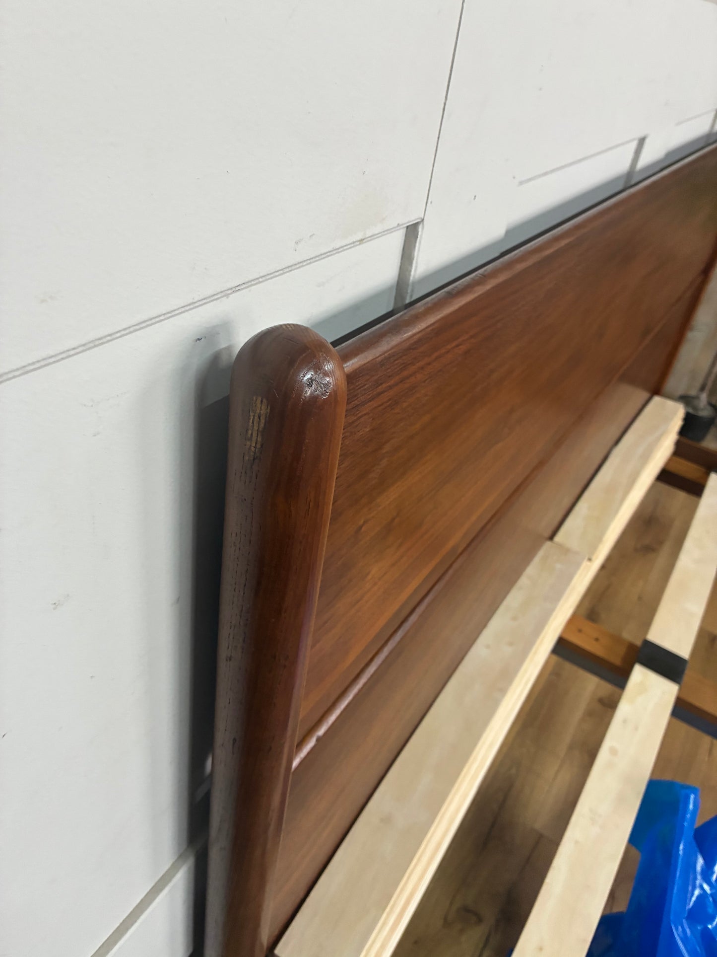 John Lewis Scandi Wood Bed Frame, King Size, Walnut RRP £749