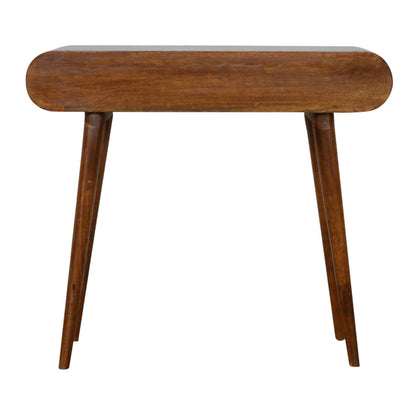 Artisan Furniture Solid Wood Chestnut London Console Table Rrp £329