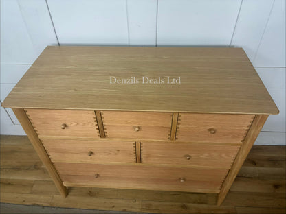 John Lewis Essence 6 Drawer Chest, Oak  FSC 100%
