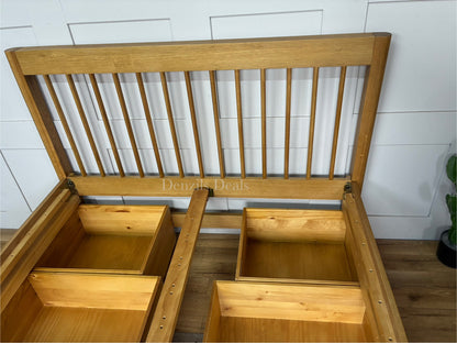 John Lewis Spindle Storage Bed Frame, Double,  Rrp £1099