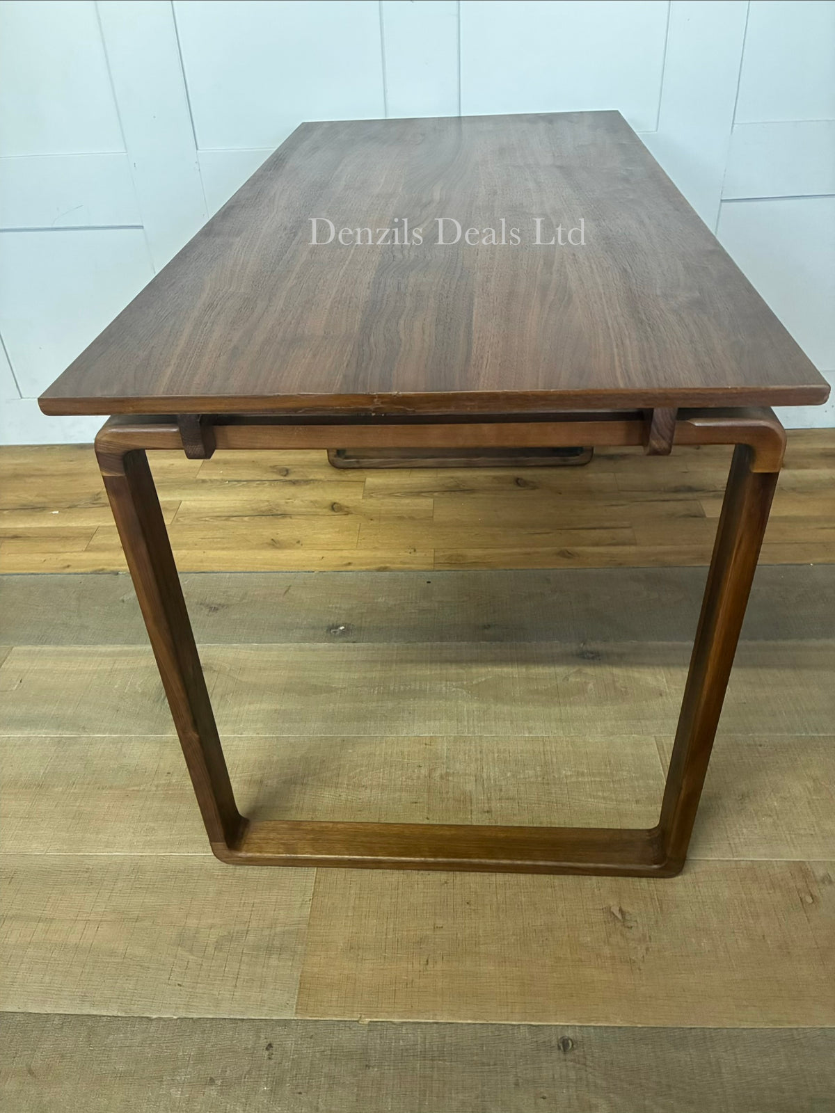 John Lewis Orbit Desk, Walnut Rrp £599 R17