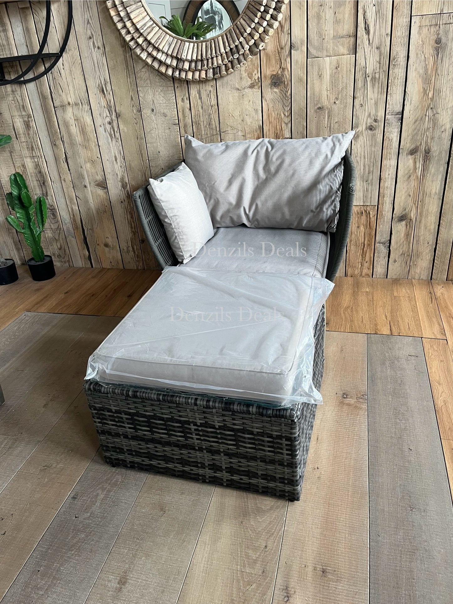 John Lewis & Partners Ariel Garden Chaise Lounging Chair And Arm Chair