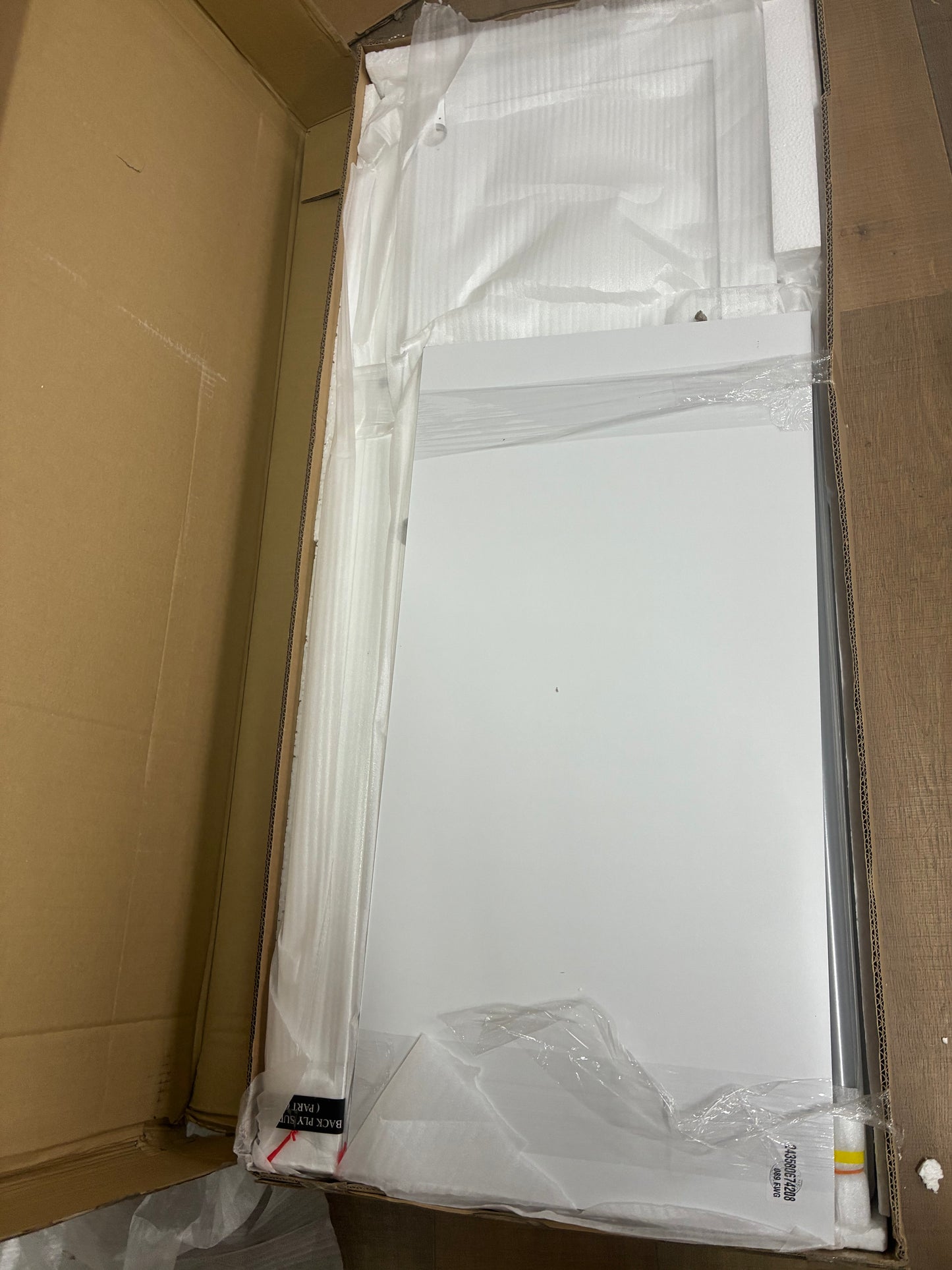 John Lewis Wilton 2 Door Wardrobe, white R8