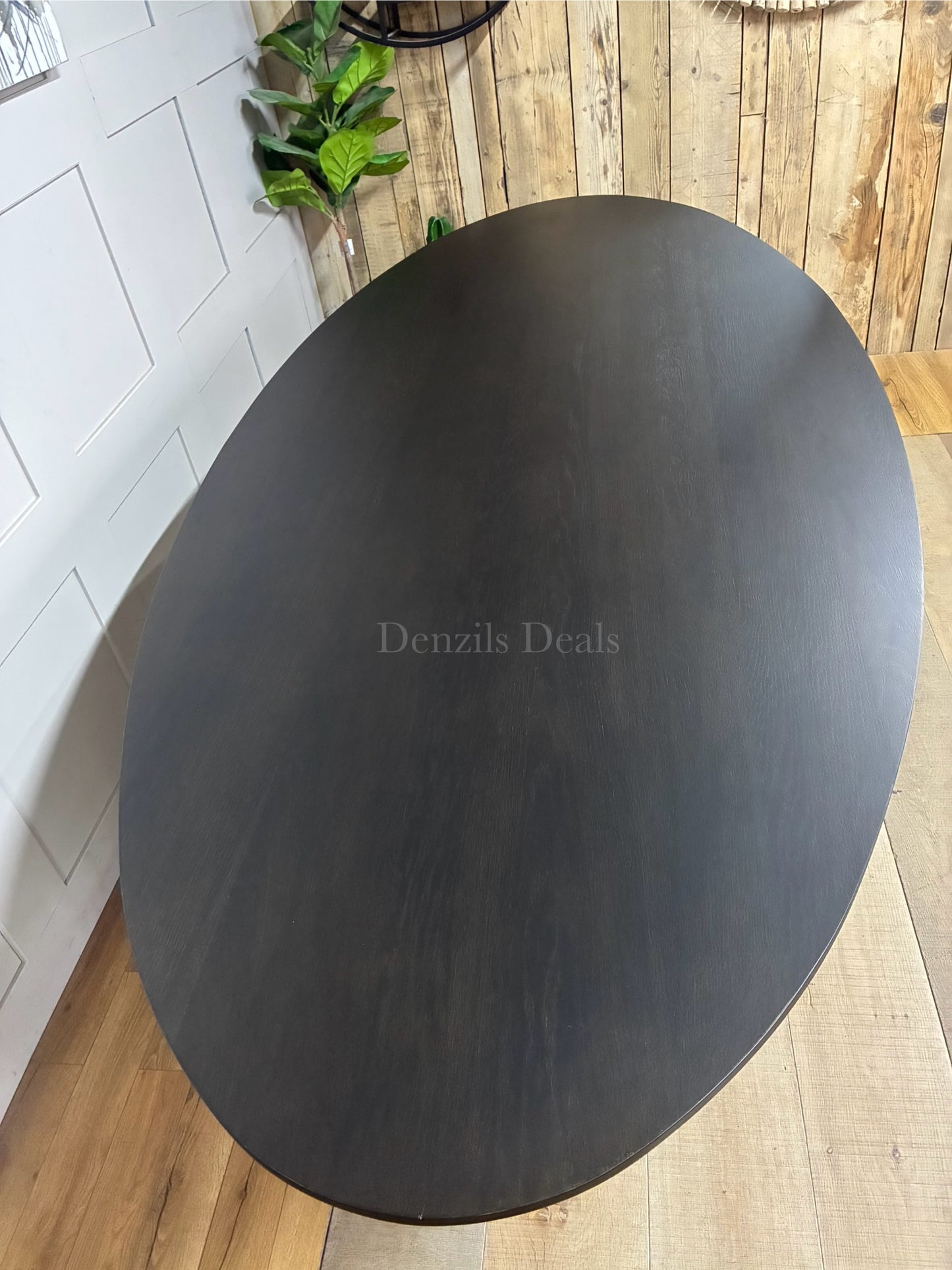 Richmond Interiors Gordon Dining Table, 250cm DARK COFFEE Rrp £2585
