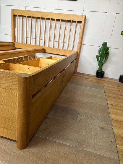 John Lewis Spindle Storage Bed Frame, Double,  Rrp £1099