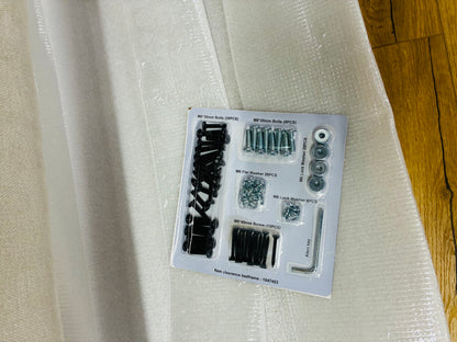 West Elm Andes Super King Size Bed - Metal Legs