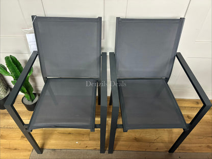 John Lewis Tampa Garden Dining Table With 4 Tampa dining Chairs and 2 Miami dining chairs