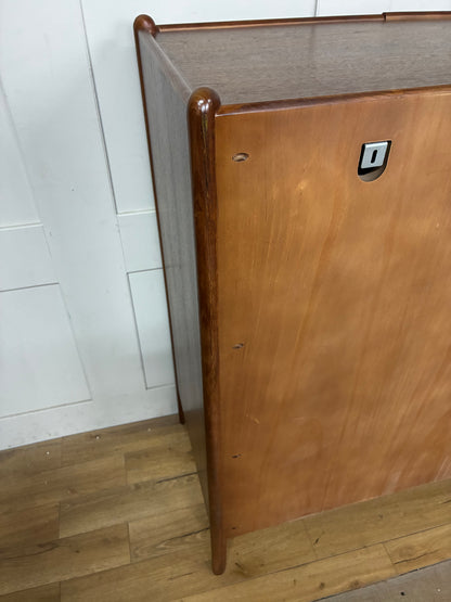 John Lewis Scandi 5 Drawer Wood Chest, Walnut Finish R20 Rrp £649