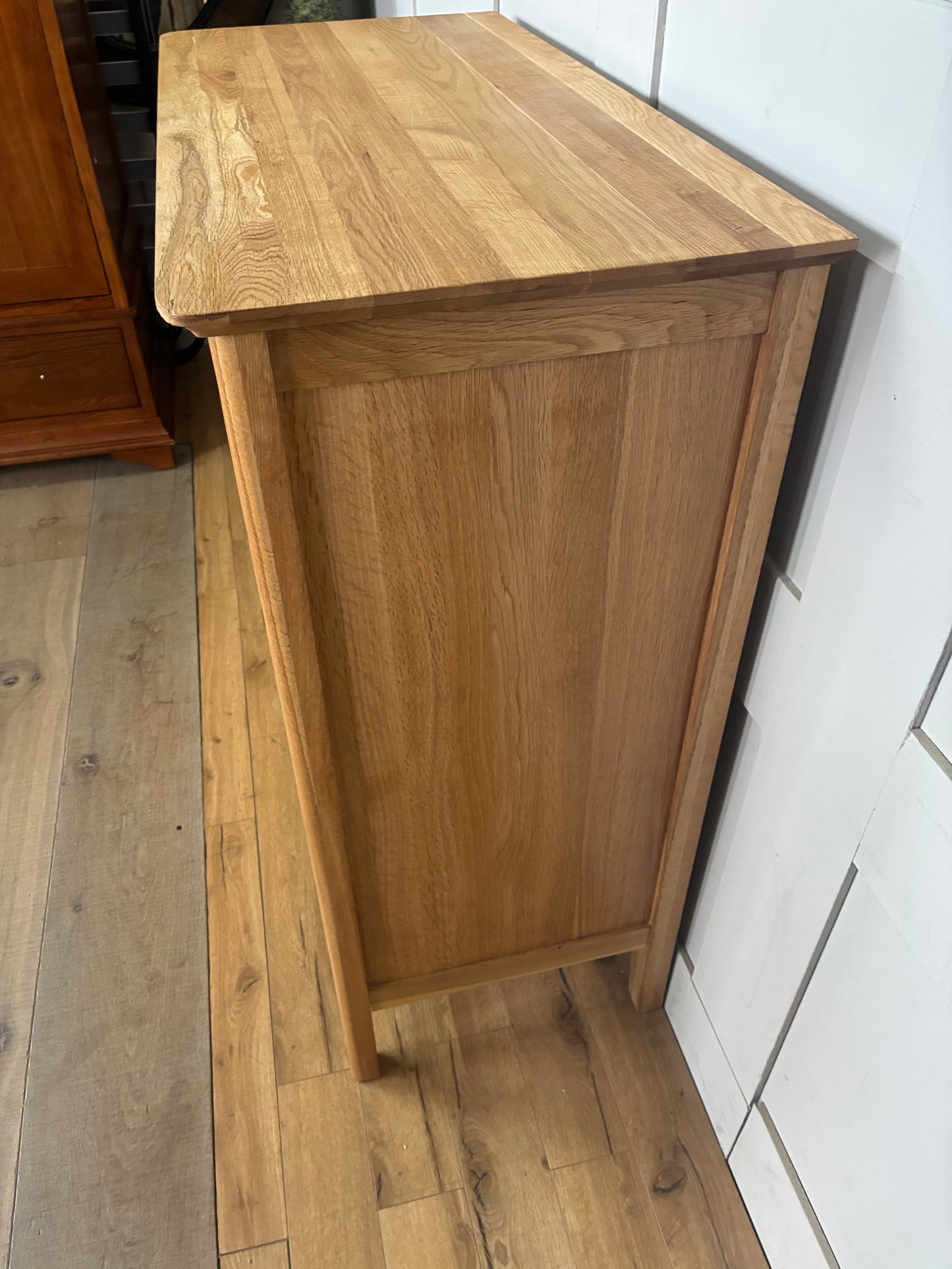 COPENHAGEN 5 Drawer Chest Natural Solid Oak By Oak Furnitureland