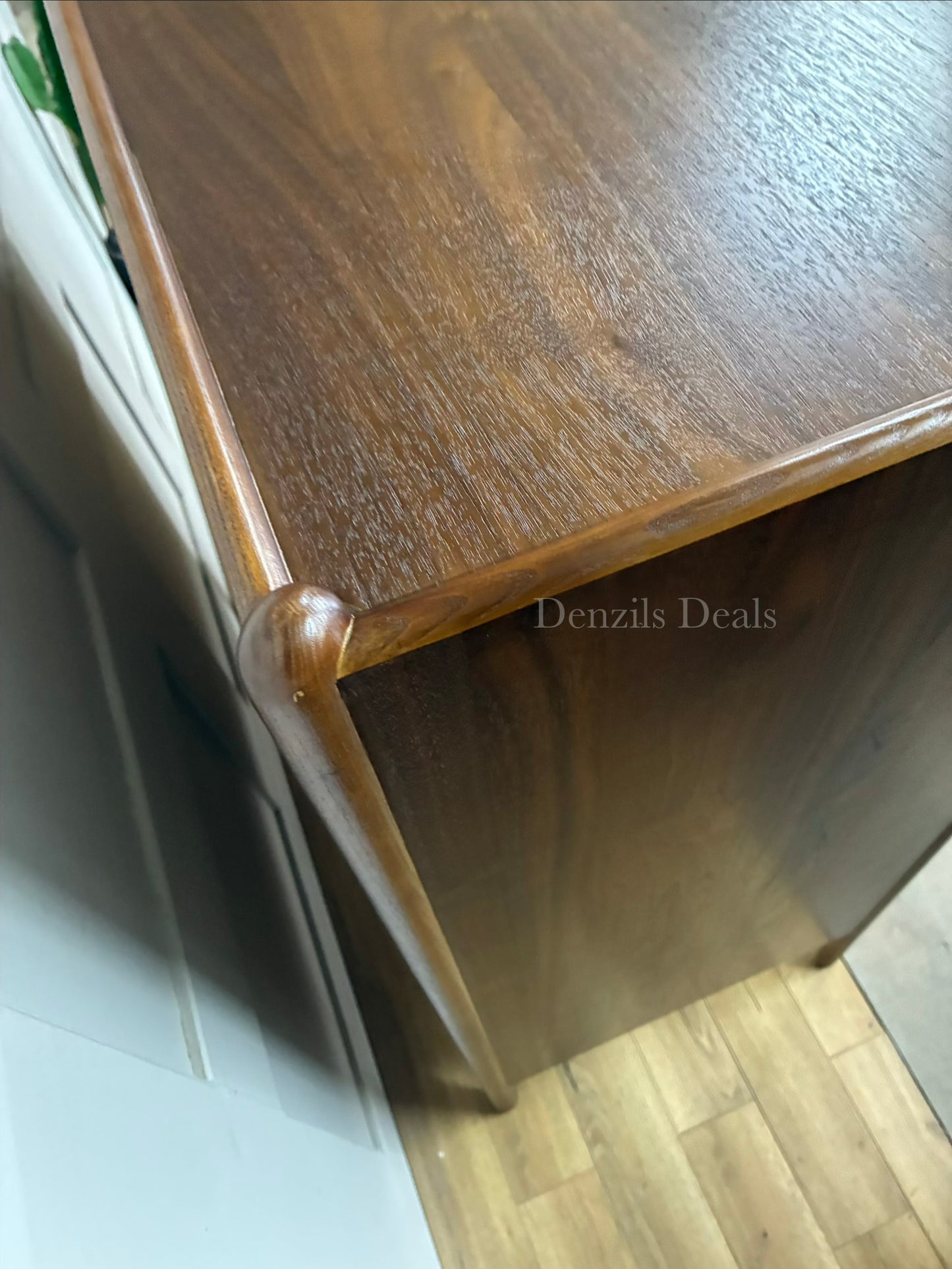 John Lewis Scandi 5 Drawer Wood Chest, Walnut Finish R20 Rrp £649
