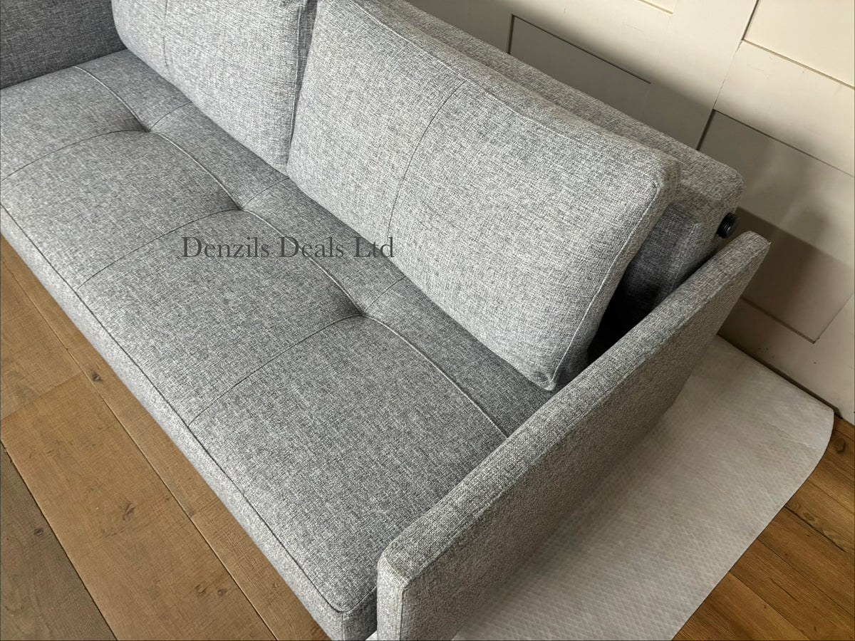 Innovation Living Cubed 160 Sofa Bed, Twist Granite Rrp £1799 R59