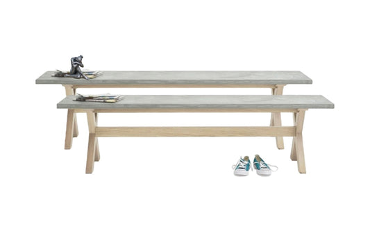 Two(2x) Loaf Extra large Budge Dining Bench