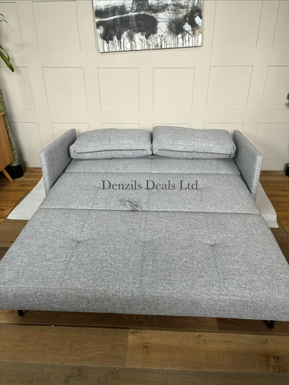 Innovation Living Cubed 160 Sofa Bed, Twist Granite Rrp £1799 R59