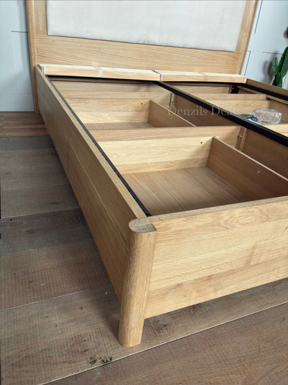 John Lewis Rest 4 Drawer Bed Frame, Super King, Natural Wood R:55 RRP £1699 R56