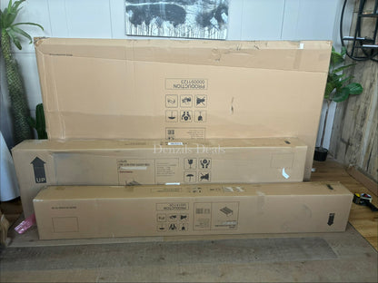 John Lewis Louis Low End Sleigh Bed Frame, Super King Size, Oak RRP £1499