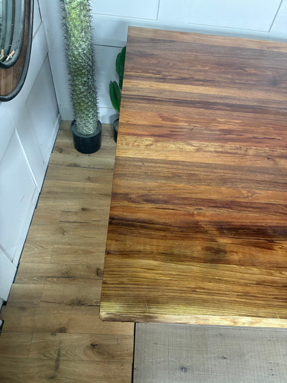Bartolo Dining Table Live Edge Blackwood Timber By Nick Scali Rrp £1999