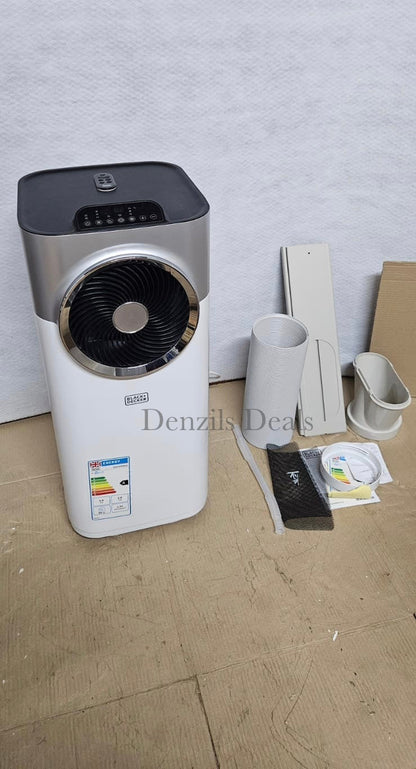 BLACK+DECKER 12K 3-in-1 Air Conditioning Unit - White (BXAC40008GB) R11