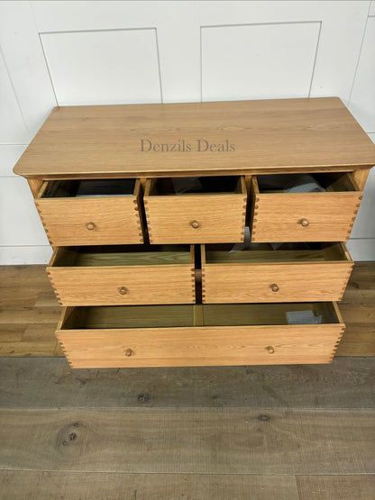John Lewis Essence 6 Drawer Chest, Oak  FSC 100%