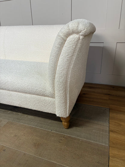 GRANDY LARGE 3 SEATER SOFA IN boucle Rrp £2359..