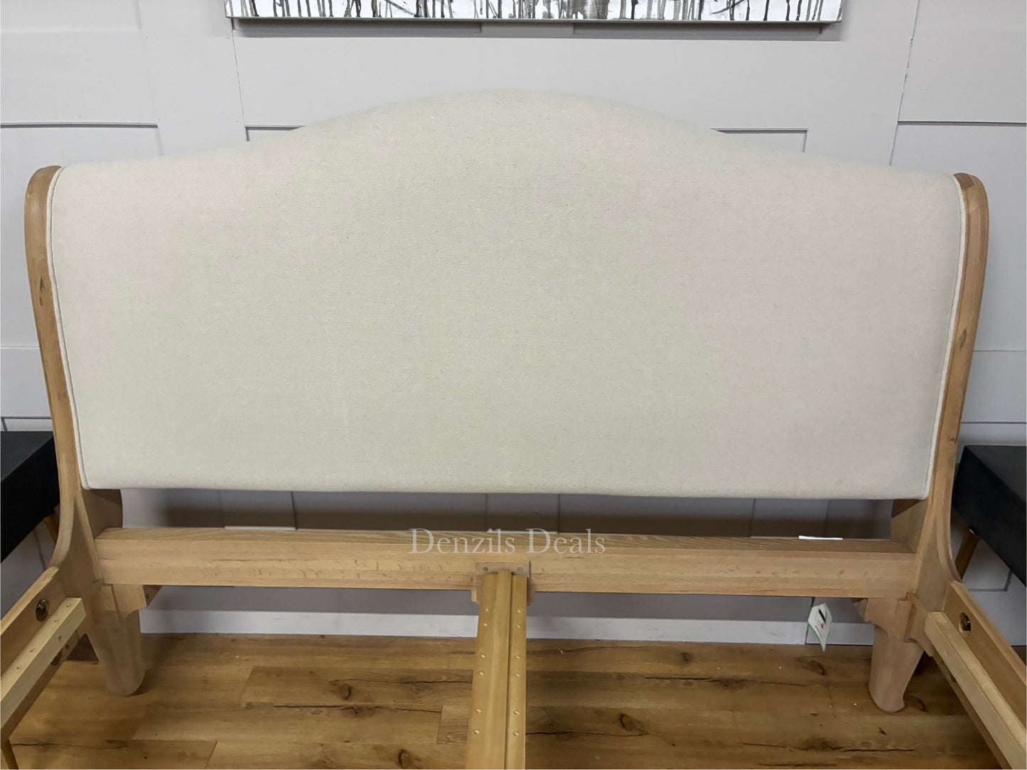 John Lewis Louis Low End Sleigh Bed Frame,  King Size, Oak R55