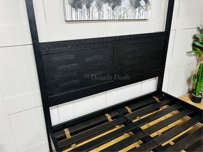 Gallery Boho Boutique 4 Poster 5' King Size Bed R40