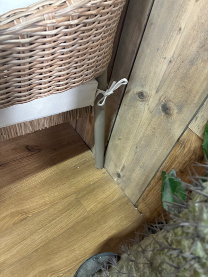 John Lewis Burford 5-Seater Woven Corner Garden Sofa & coffee Table Rrp £1390