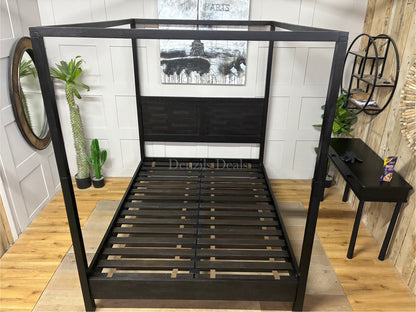 Gallery Boho Boutique 4 Poster 5' King Size Bed R40