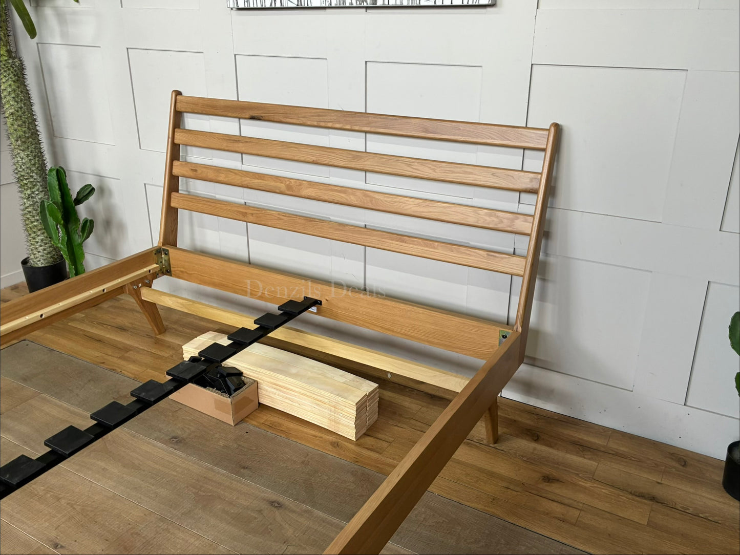 John Lewis X-Ray Oak Wood Bed Frame, King Size, rrp £899