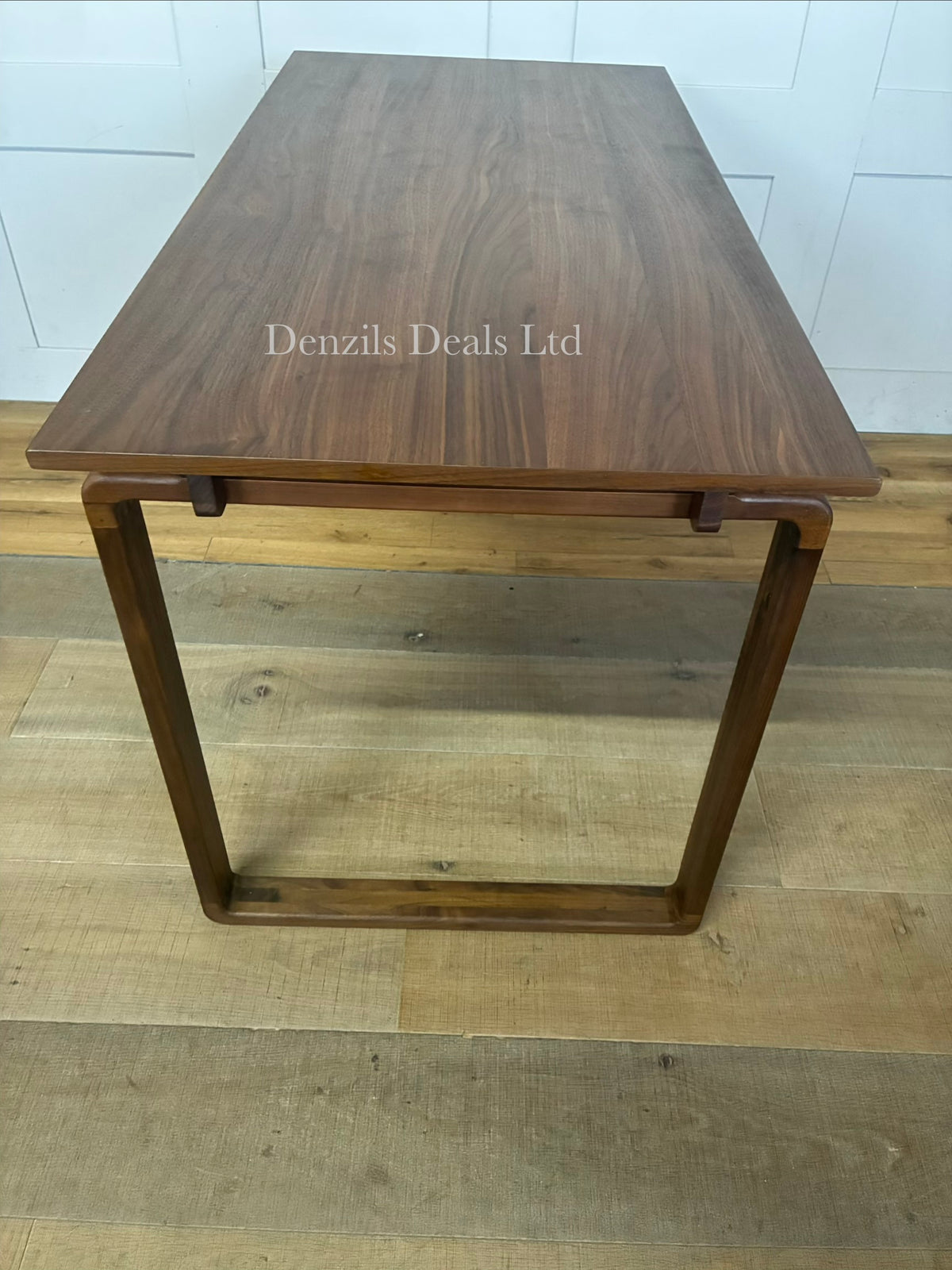John Lewis Orbit Desk, Walnut Rrp £599 R17