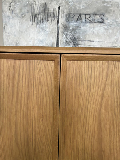 John Lewis Bevel Double Wardrobe, Natural Rrp £999 R40