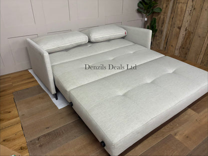 Innovation Living Cubed 160 Sofa Bed, Mixed Dance Natural 527 R3 Rrp £1799