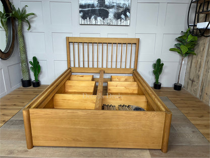 John Lewis Spindle Storage Bed Frame, Double,  Rrp £1099