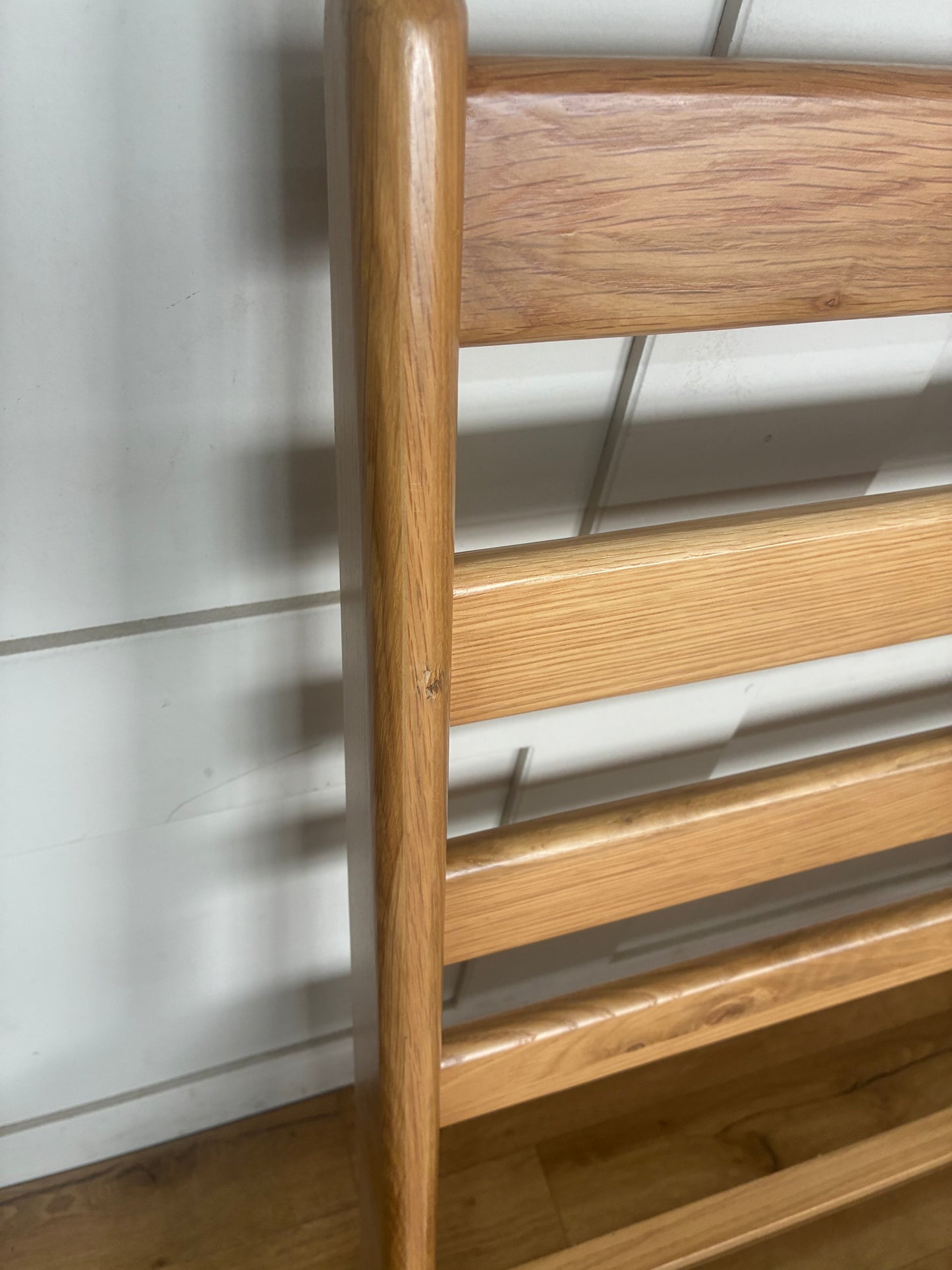 John Lewis X-Ray Oak Wood Bed Frame, King Size, rrp £899