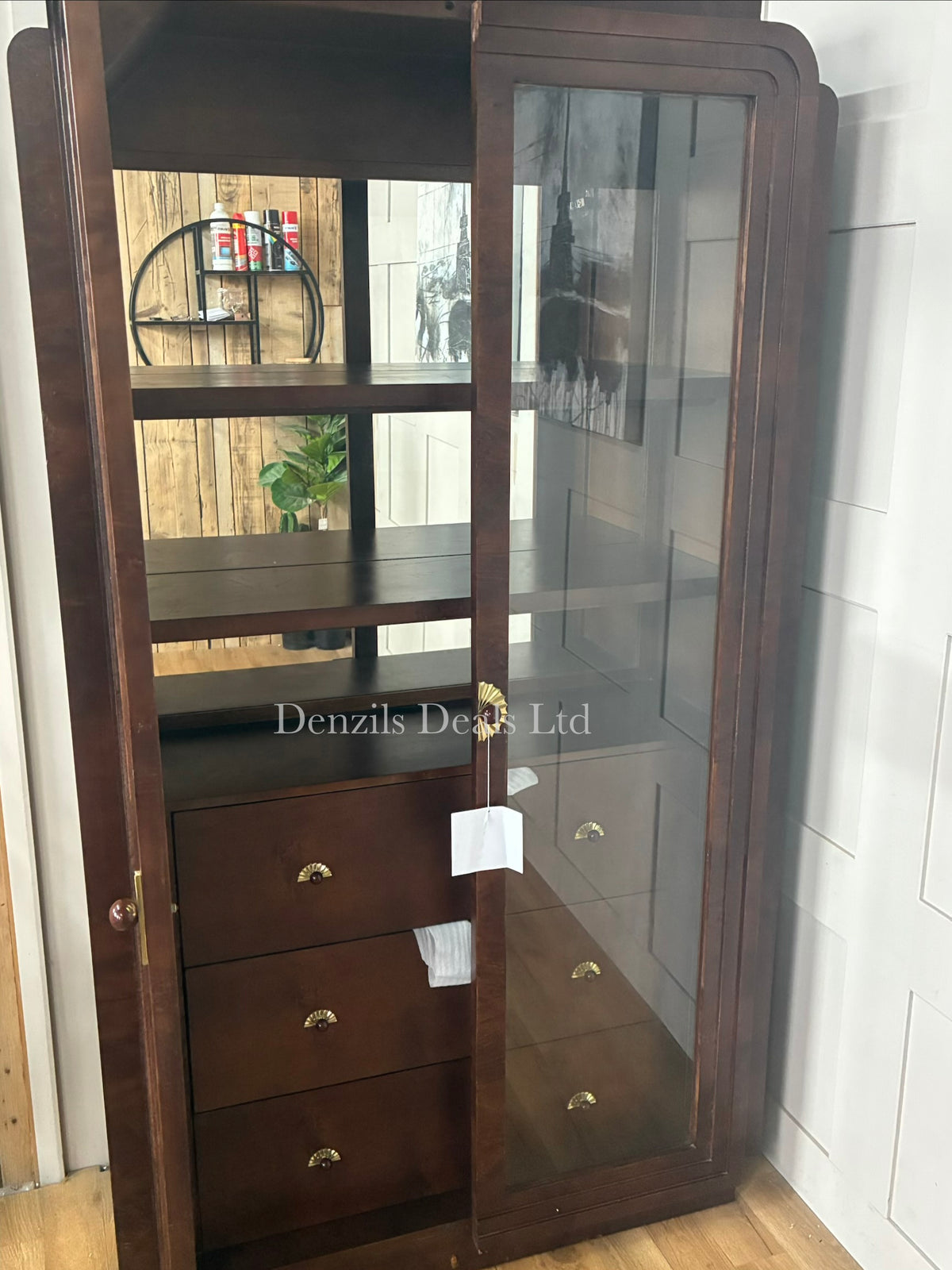 Anthropologie Betti Hutch Wood Large Freestanding Cabinet Rrp £1998 R41