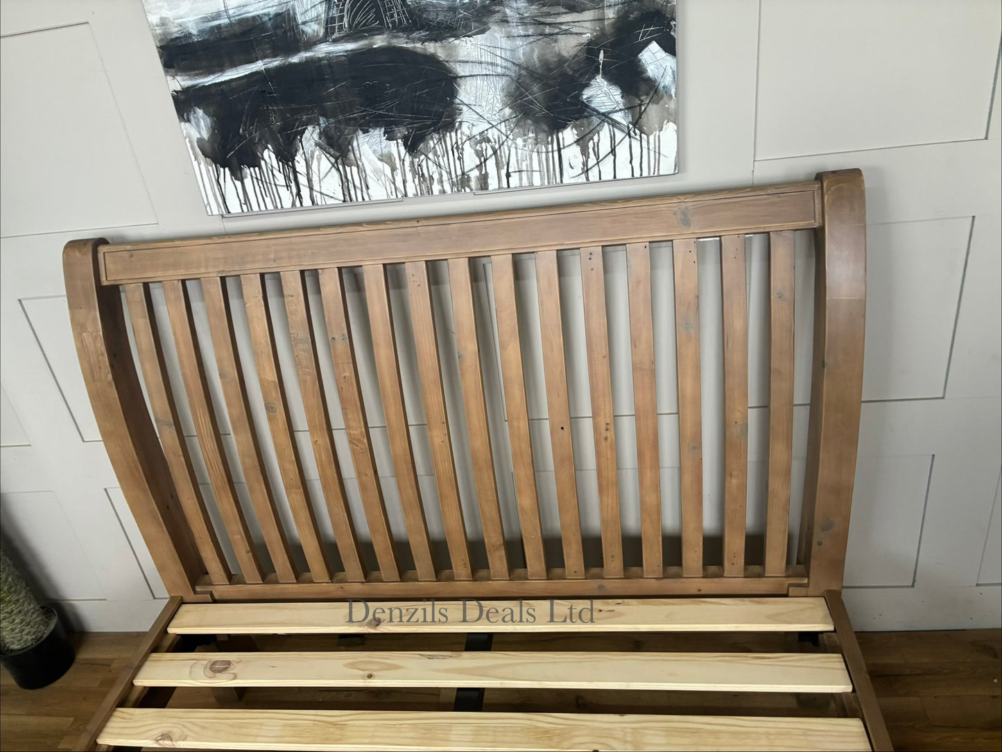 John Lewis Reclaimed Timber Bed Frame, King Size, Natural Wood RRP £1099