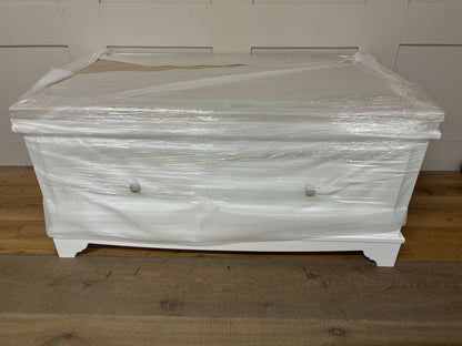 John Lewis St Ives Double Wardrobe with 1 Drawer White/Haze R37