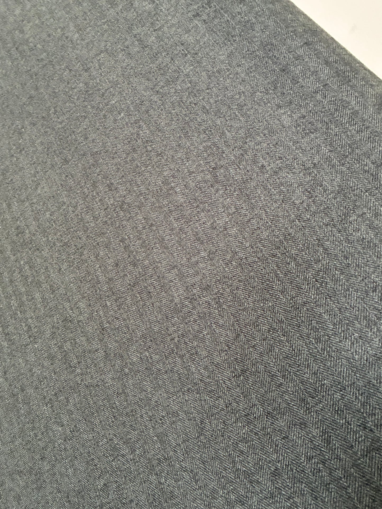 John Lewis Show-Wood Upholstered Bed Frame, King Size, Brushed Tweed Charcoal R19