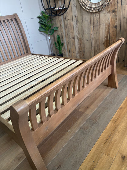 John Lewis Reclaimed Timber Bed Frame, King Size, Natural Wood RRP £1099