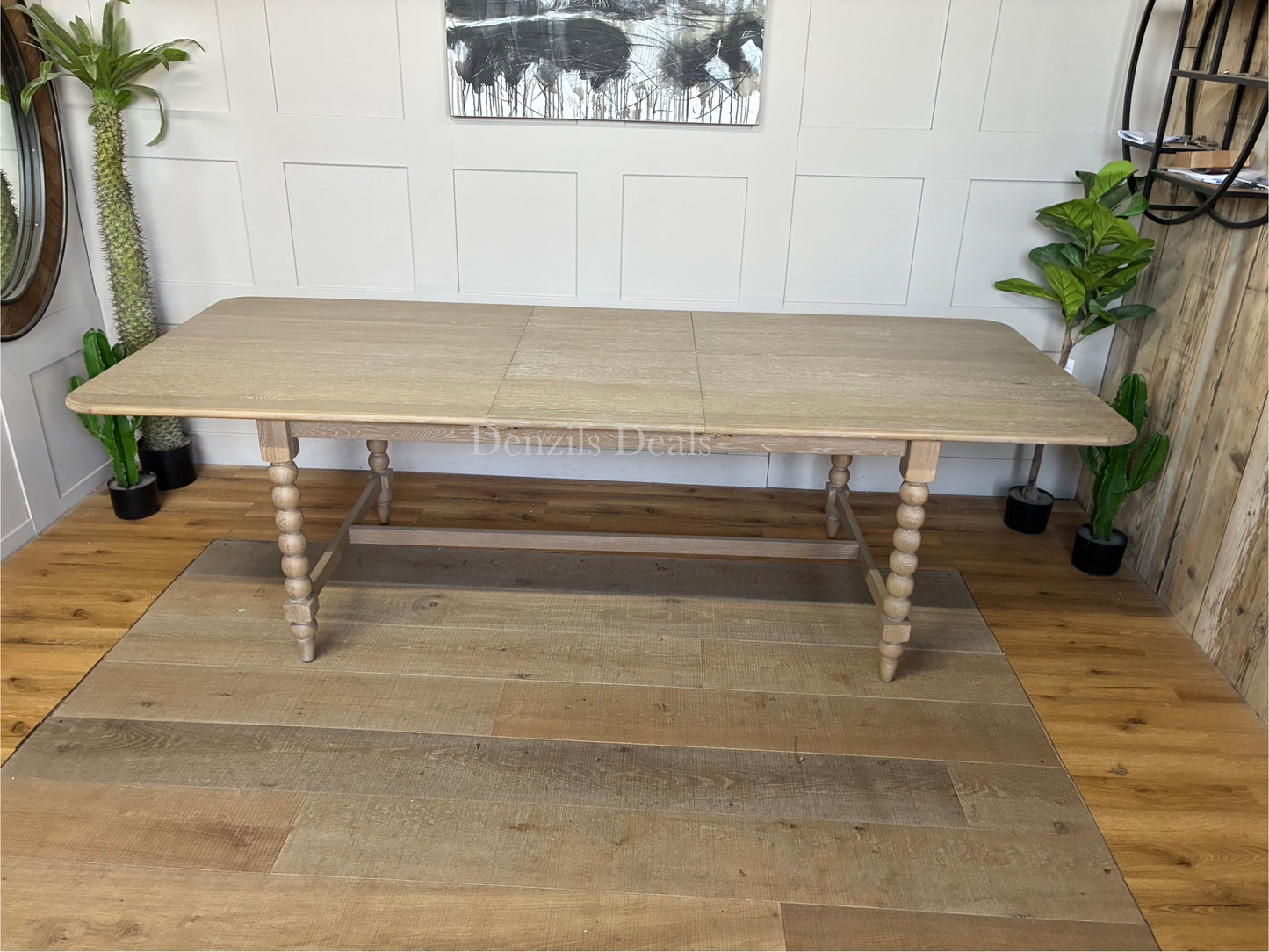 Gallery Direct Bessemer Rectangular Extending Dining Table, Oak  Rrp £899