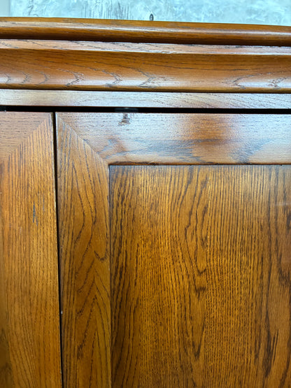 Cotswold WINCHCOMBE DARK OAK Triple Wardrobe