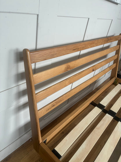 John Lewis X-Ray Oak Wood Bed Frame, King Size, rrp £899