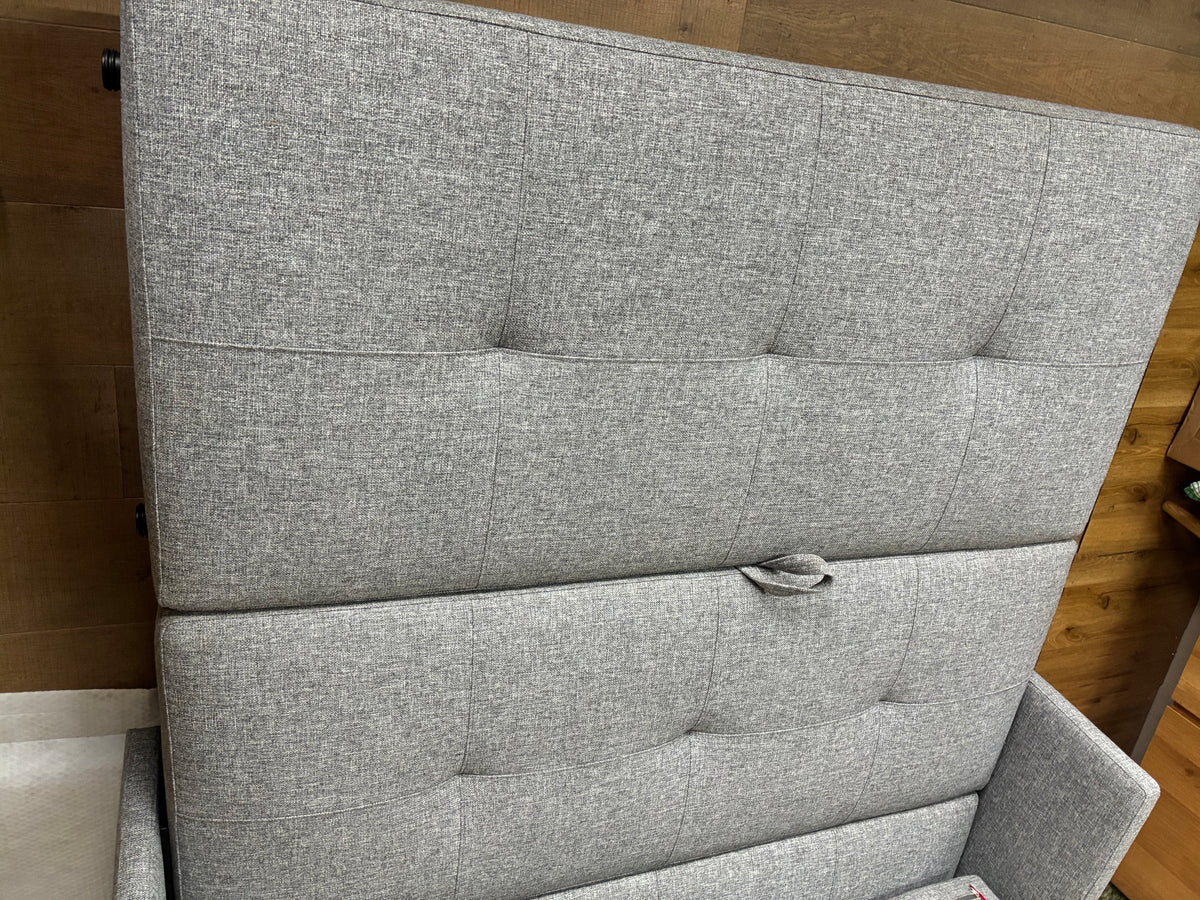 Innovation Living Cubed 160 Sofa Bed, Twist Granite Rrp £1799 R59